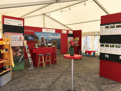 Stand fieristico di Vacca Madre Svizzera